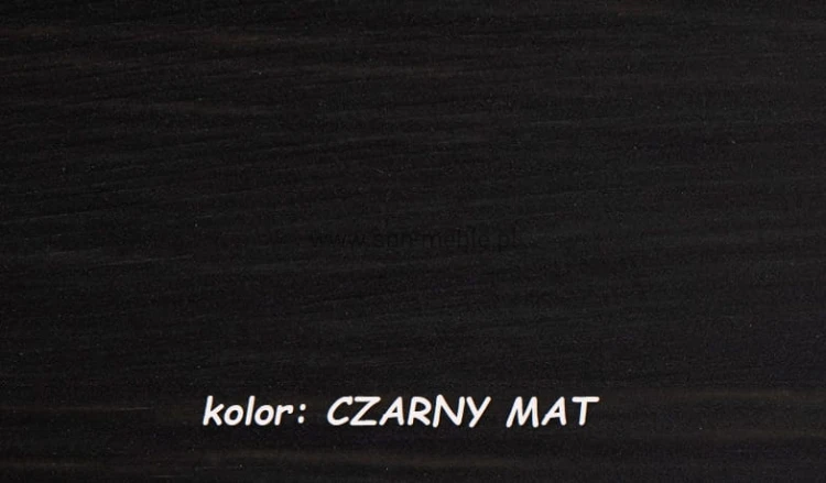 Kolor CZARNY MAT