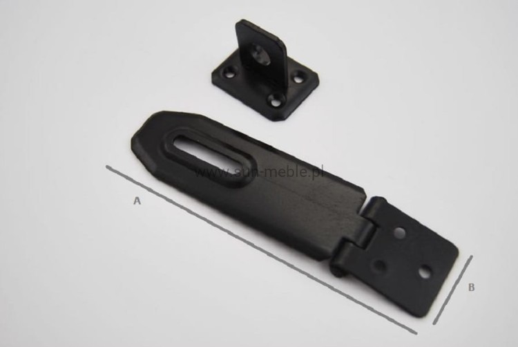 SKOBEL NA KŁÓDKĘ CZARNY MAT - (1szt)