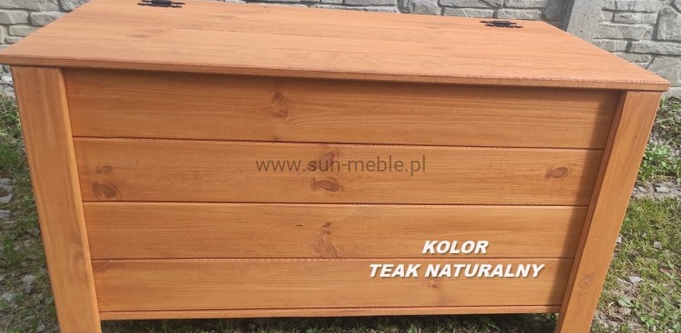 Skrzynia kolor TEAK NATURALNY