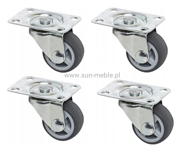 GUMOWE KÓŁKA ( 4szt + wkręty do samodzielnego montażu )