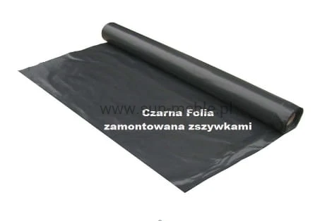 czarna folia